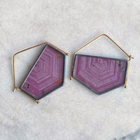Rosemary Sapphire Sheen Earrings